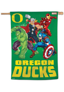 Oregon Ducks Marvel Avengers  28x40 Banner - Green