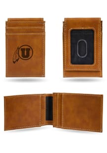 Utah Utes 2x Champs Laser Engraved Mens Bifold Wallet