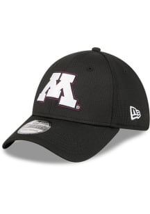 New Era Minnesota Golden Gophers Mens Black DL Team Pop 39THIRTY Flex Hat