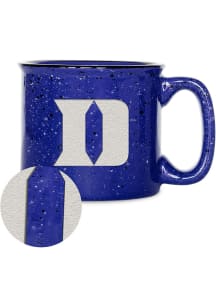 Duke Blue Devils Speckle Campfire Ceramic Mug - Blue