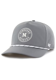47 Nebraska Cornhuskers Loop Hitch Adjustable Hat - Grey