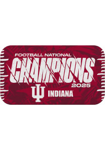 Indiana Hoosiers 2025 College Football Champions Sport Shape Pennant - Crimson