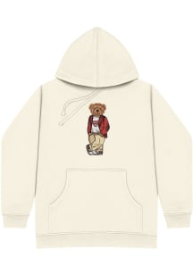 Crew Dog Harvard Crimson Mens White Blazer Bear Fashion Hood