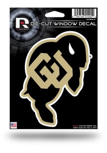 Colorado Buffaloes Vinyl Die Cut Auto Decal - Gold