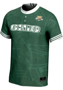 ProSphere Ohio Bobcats Mens Green Vigor Softball Baseball Jersey