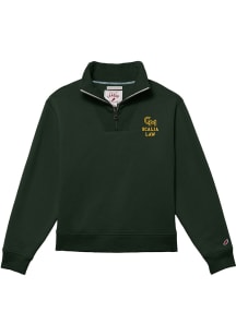 League George Mason University Womens Green 1991 Qtr Zip