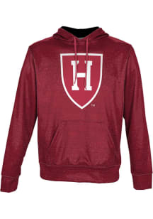 ProSphere Harvard Crimson Youth Crimson Heather Long Sleeve Hoodie