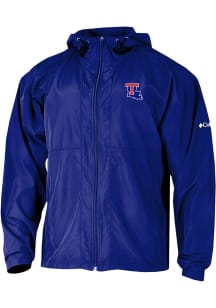 Columbia Louisiana Tech Bulldogs Mens Blue Prodigy Light Weight Jacket