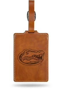 Florida Gators Brown Laser Engraved Luggage Tag