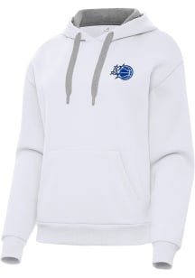 Antigua Orlando Magic Womens White Victory Hooded Sweatshirt