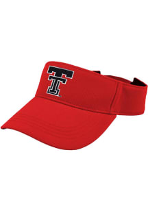 LogoFit Texas Tech Red Raiders Mens Red Slice Adjustable Visor