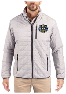 Cutter and Buck Michigan Wolverines Mens Anthracite 2026 MBB Champions Rainier PrimaLoft Medium We..