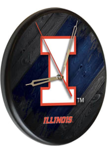Illinois Fighting Illini Printed Wall Clock
