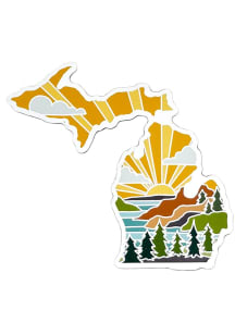 Michigan State Outline Magnet