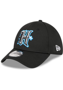 New Era Houston Texans Mens Black DL Team Pop 39THIRTY Flex Hat