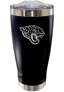 The Memory Company Jacksonville Jaguars Etched 20oz Tumbler Stainless Steel Tumbler - Black
