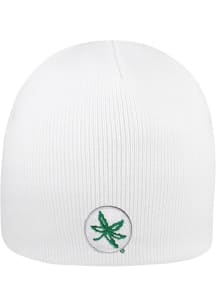 LogoFit Ohio State Buckeyes White Everest Mens Knit Hat