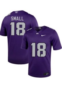 Ed Small  Nike TCU Horned Frogs Purple Football NIL Football Jersey