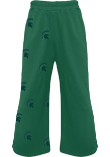 Summit Sportswear Michigan State Spartans Womens Maggie Green Sweatpants