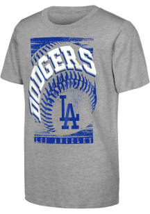 Los Angeles Dodgers Youth White Off Speed Pitch Short Sleeve T-Shirt