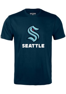 Levelwear Seattle Kraken Navy Blue Richmond Home Turf Short Sleeve T Shirt