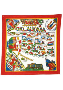 Oklahoma Map Towel