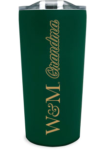 William & Mary Tribe 18oz Grandma Soft Touch Stainless Steel Tumbler - Green