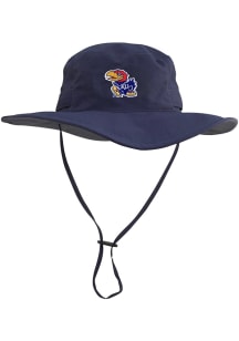 LogoFit Kansas Jayhawks Ash Boonie Mens Bucket Hat