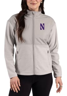 Cutter and Buck Northwestern Wildcats Womens Purple Hunts Point Eco Light Weight Jacket