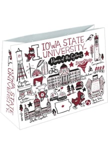 Iowa State Cyclones 16x12 Large Cardinal Gift Bag