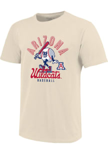 Arizona Wildcats Youth Natural Retro Baseball Short Sleeve T-Shirt