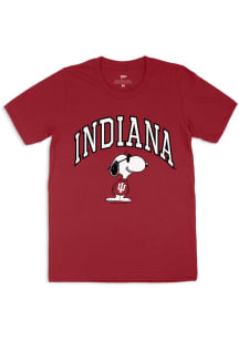 Indiana Hoosiers Crimson Peanuts Joe College Short Sleeve T Shirt