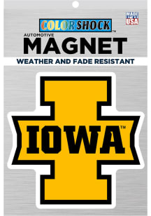 Iowa Hawkeyes 4in Main Mark Magnet