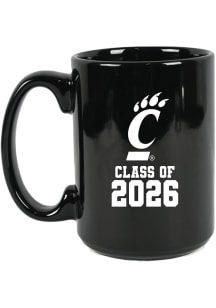 Cincinnati Bearcats Class of 2026 El Grande Ceramic Mug - Black