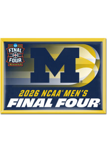 Michigan Wolverines 2x3 2026 NCAA Final Four Bound Magnet