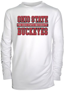 Ohio State Buckeyes Youth White Jessie Long Sleeve T-Shirt