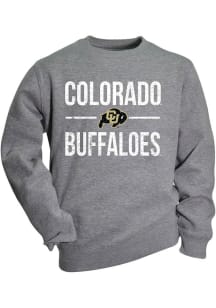 Colorado Buffaloes Toddler Grey Cruz Long Sleeve Crew Sweatshirt