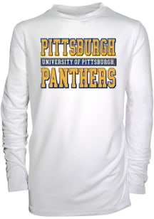 Pitt Panthers Youth White Jessie Long Sleeve T-Shirt