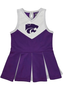 K-State Wildcats Toddler Girls Purple 1 Piece Sets Cheer