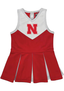 Nebraska Cornhuskers Toddler Girls Red 1 Piece Sets Cheer