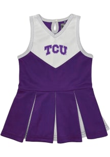 TCU Horned Frogs Toddler Girls Purple 1 Piece Sets Cheer