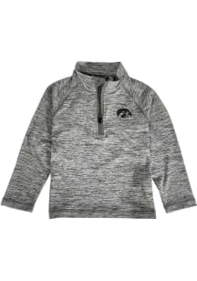 Iowa Hawkeyes Toddler Grey Matthew Long Sleeve Qtr Zip