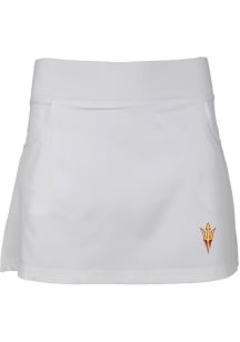 Arizona State Sun Devils Toddler White Sara Skort Bottoms Shorts