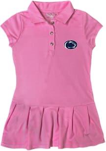 Penn State Nittany Lions Toddler Girls Pink Caroline Short Sleeve Dress