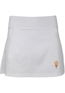 Arizona State Sun Devils Youth White Sara Skort Shorts