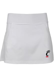 Cincinnati Bearcats Youth White Sara Skort Shorts