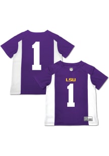 LSU Tigers Toddler Purple Team Football Jersey