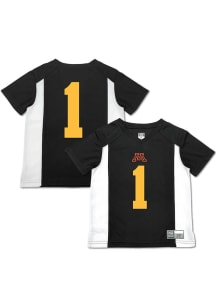 Minnesota Golden Gophers Toddler Black Team Football Jersey