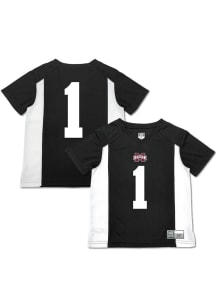 Mississippi State Bulldogs Toddler Black Team Football Jersey