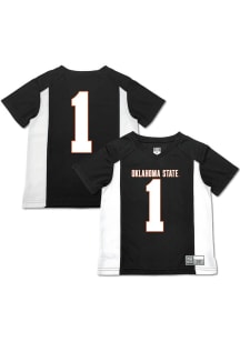 Oklahoma State Cowboys Toddler Black Team Football Jersey